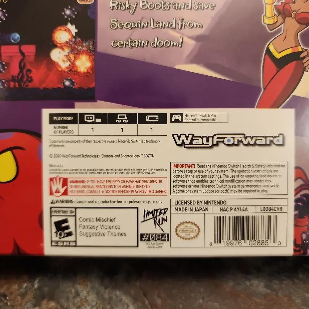 Game - Shantae Risky’s Revenge Director’s Cut [Retro Box Edition] (NEW) - Switch